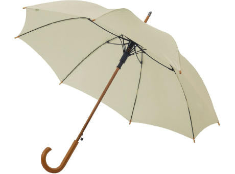 Automatik Stockschirm CITY - Regenschirm Schirm Holzgriff AC - OKTAGON®