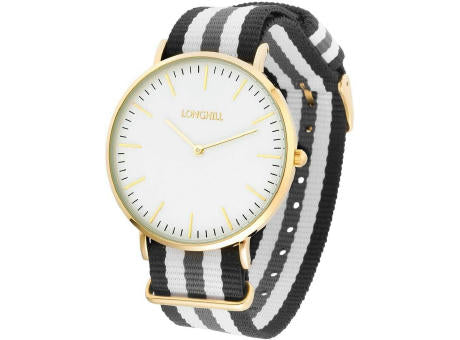 Metalluhr TEXSTYLE FLAT BIG