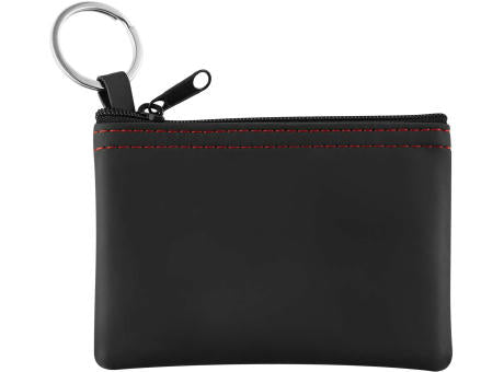 Blackmaxx® Schlüsseltasche "ColourCraft" schwarz/rot