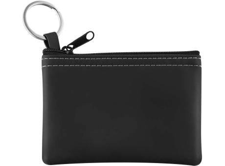 Blackmaxx® Schlüsseltasche "ColourCraft" schwarz/silber