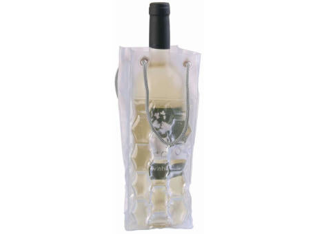 Metmaxx® Flaschenkühler "Carry&Cool" transparent