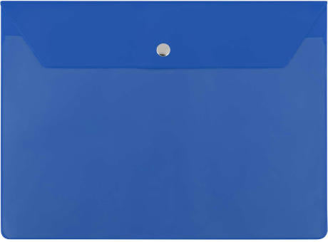 CreativDesign® Wagenpapiertasche  "Folie1" Normalfolie blau