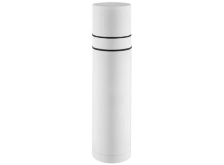 Metmaxx® Thermoskanne "DoubleCupDesign"  weiß
