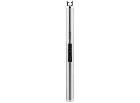 Metmaxx® Feuerzeug "FutureEleganceFire" silber