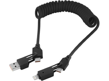 Metmaxx® Ladekabel "PowerTwistPro4X"