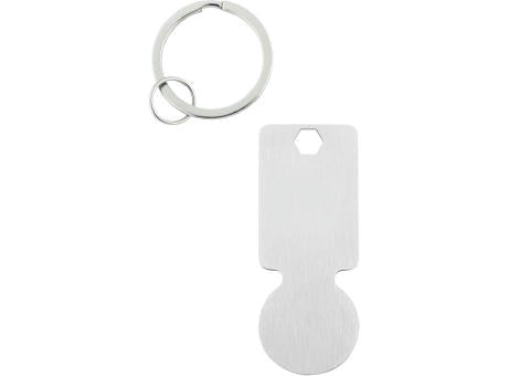 Metmaxx® EK-Schlüsselanhänger "Style&Shop" silber
