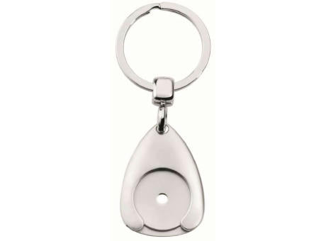 Metmaxx® EK-Chiphalter "KeyLogoStarEvo" silber