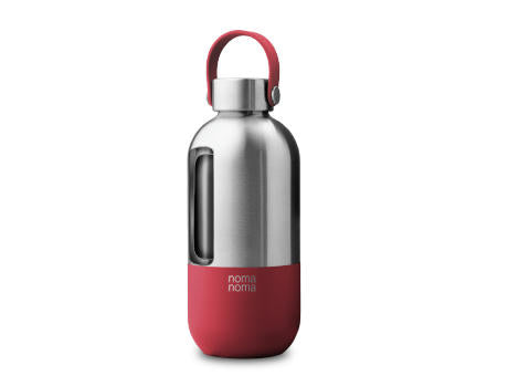 Edelstahl Trinkflasche | Isolierflasche 750 ml | Rot