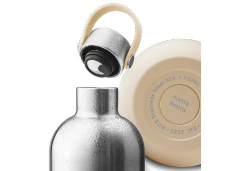 Edelstahl Trinkflasche | Isolierflasche 500 ml | Beige