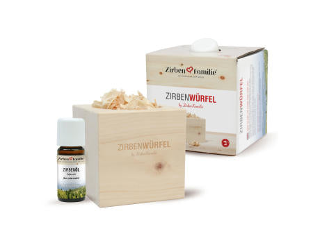 ZIRBENWÜRFEL SET