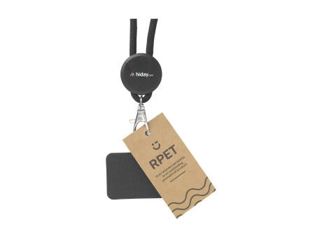 Lace Lanyard GRS RPET 0,5 cm Handy-Schlüsselband