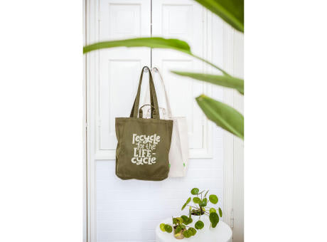 Organic Cotton Canvas Tote Bag Colour (280 g/m²) Tasche