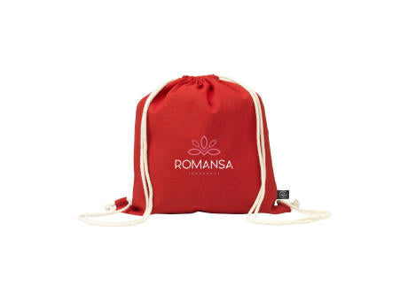PromoColour GRS Recycled Cotton Backpack (150 g/m²)