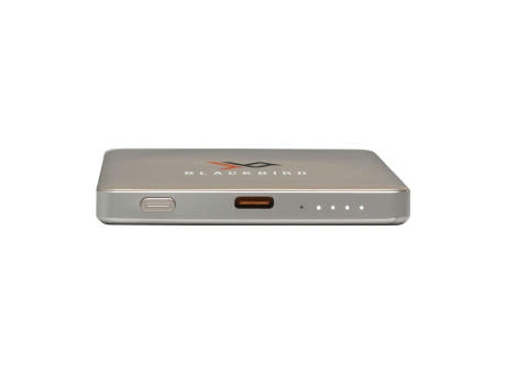 Wireless RCS Recycled Alu Magsafe Powerbank 5000