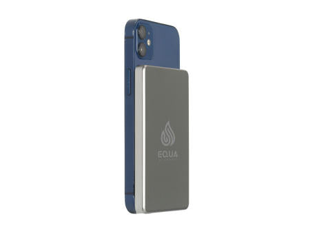 Wireless RCS Recycled Alu Magsafe Powerbank 5000