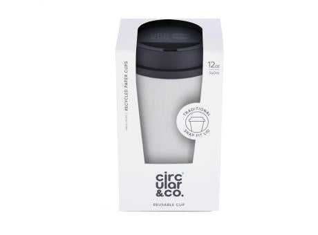 Circular&Co Recycled Now Cup Black Lid 340 ml Kaffeebecher