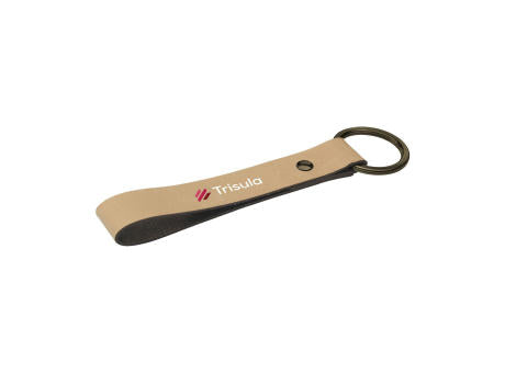 Recycled Leather Keyring Schlüsselanhänger