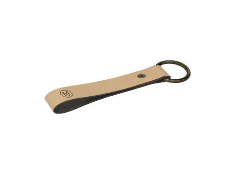 Recycled Leather Keyring Schlüsselanhänger