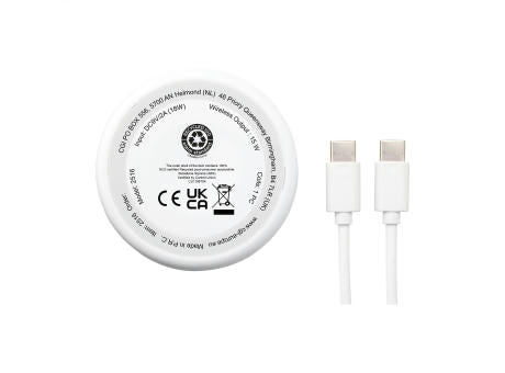 All-in-one RCS Recycled 15W Magnetic Wireless Charger