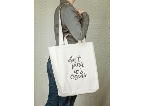 Organic Cotton Canvas Tote Bag Natural (280g/m²) Tasche