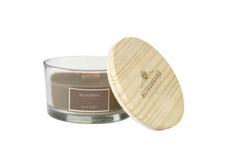 Wooosh Flame Scented Candle Dark Amber Duftkerze