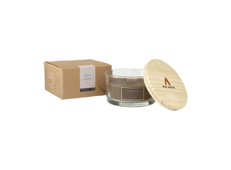 Wooosh Flame Scented Candle Dark Amber Duftkerze