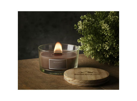 Wooosh Flame Scented Candle Dark Amber Duftkerze