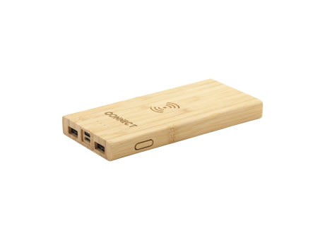 Bamboo 8000 Wireless Powerbank kabelloses Ladegerät