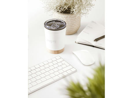 Kobe Bamboo RCS Recycled Steel 350 ml Kaffeebecher