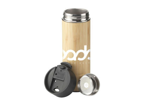 Sakura 360 ml Bambus Thermoflasche/Thermobecher