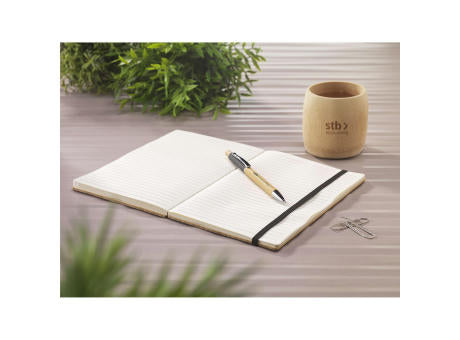 Bamboo Journal Naked Spine Notebook A5 Notizbuch