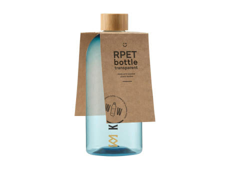 RPET Bottle Trans 500 ml Wasserflasche