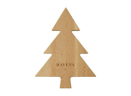 Bowls and Dishes - Buchenholz - X-Mas Tree Serviertablett