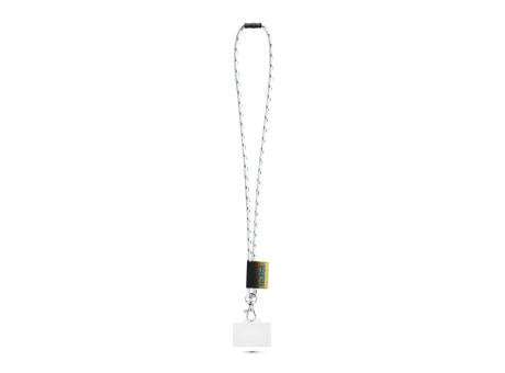 BRIDPORT. SET Lanyard NAUTIC Long (Ø 7 mm) mit 9 mm Auslösekarabiner, Ø 7 mm Sicherheitsverschluss und 91 x 68 mm starrem Ausweis-/Kartenhalter