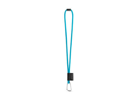 75089. SET Lanyard TUBE Long (Ø 7 mm) mit 55 mm D-förmigem Karabiner und Ø 7 mm Sicherheitsverschluss