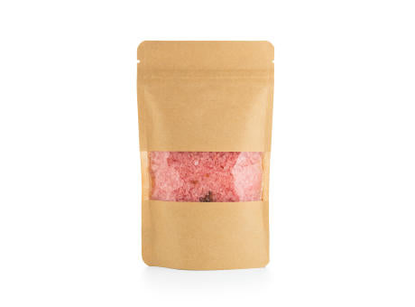 200g Badesalz - KraftpapierTasche mit Sichtfenster