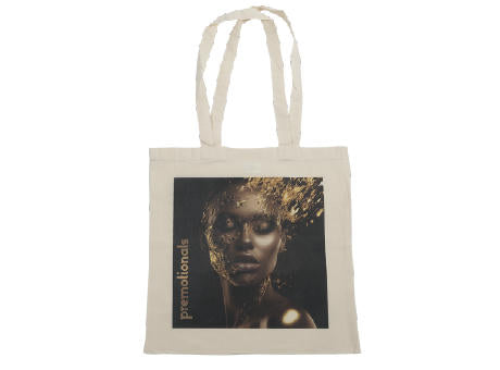 Baumwolltasche naturfarben 136 gr/m2