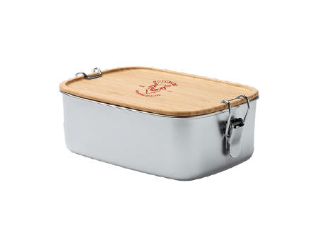 DAIKON Lunchbox aus Edelstahl mit Bambusdeckel