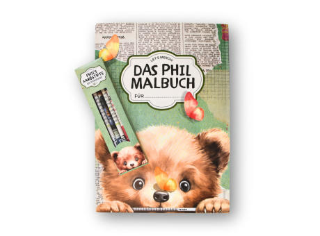 PHIL - Malblock - individueller Gestaltung A5