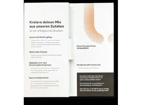ecotaste - Trinkhalmkarte 1er Glas klar  -  Druck 4C