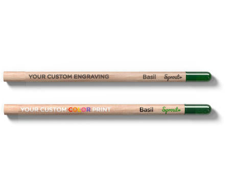 SPROUT - Mini-Bleistift mit Ansteckkarte