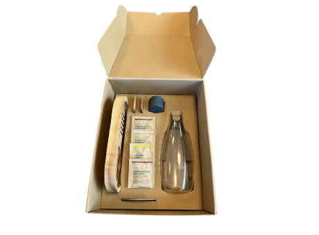 RETAP - Wooden Tray Set mit 0,8 Liter GO bottle