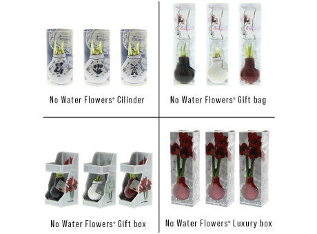 No Water Flowers® - Craftz Delft Blue mix