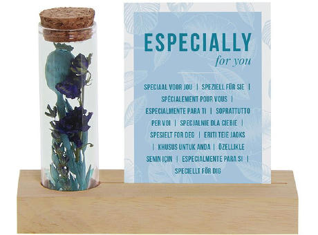 Dried Flowers - Cardholder & tube