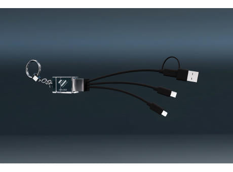 Lumicable - USB-Ladekabel mit Kristallglas