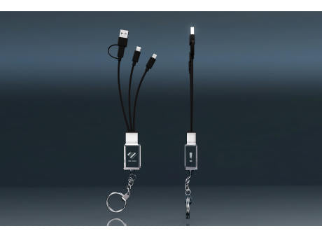 Lumicable - USB-Ladekabel mit Kristallglas