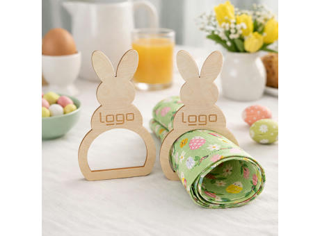Serviettenring "Osterhase" 4-er Set (FSC® zertifiziert)