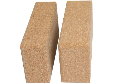 Yogablock aus Kork, 22,7x12x6,5cm, "Made in Europe"