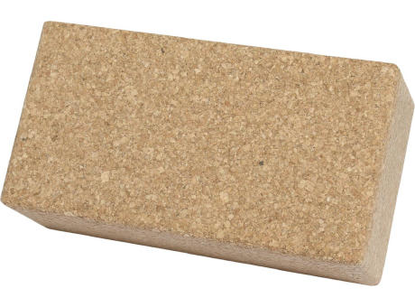 Yogablock aus Kork, 22,7x12x6,5cm, "Made in Europe"