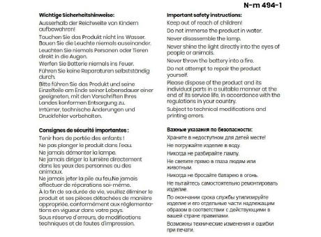 Multifunktions- Arbeitsleuchte mit austauschbarem Akku, Magnet und 5 Lichtmodi